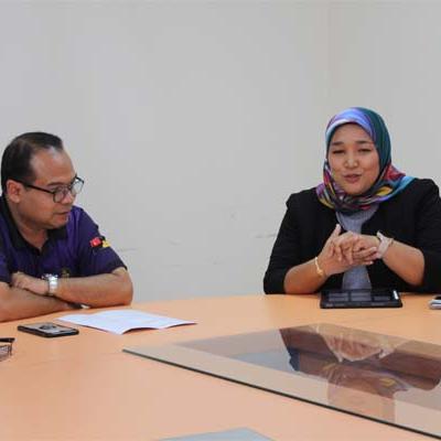 DELEGASI UNIVERSITI TEKNOLOGI PETRONAS KE KPM BANDAR PENAWAR