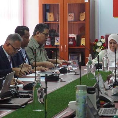 LAWATAN KERJA PUAN SITI AMINAH (PENGARAH BPT) & LEGASI SEMPENA MESYUARAT PELUNCURAN LOGISTICS LEARNING PROVIDER (LLP)