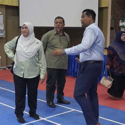 LAWATAN KERJA PUAN SITI AMINAH (PENGARAH BPT) & LEGASI SEMPENA MESYUARAT PELUNCURAN LOGISTICS LEARNING PROVIDER (LLP)